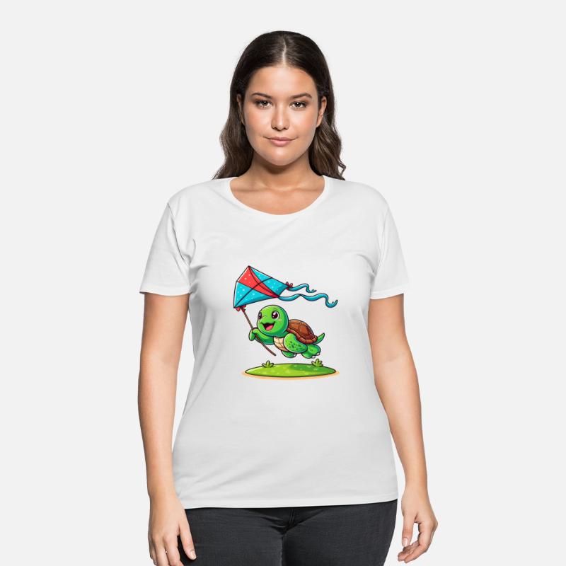 Floating turtle with dragon