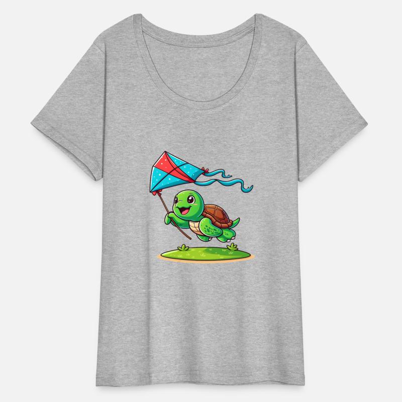 Floating turtle with dragon