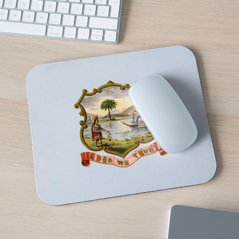 Florida state coat of arms illustrated 1876