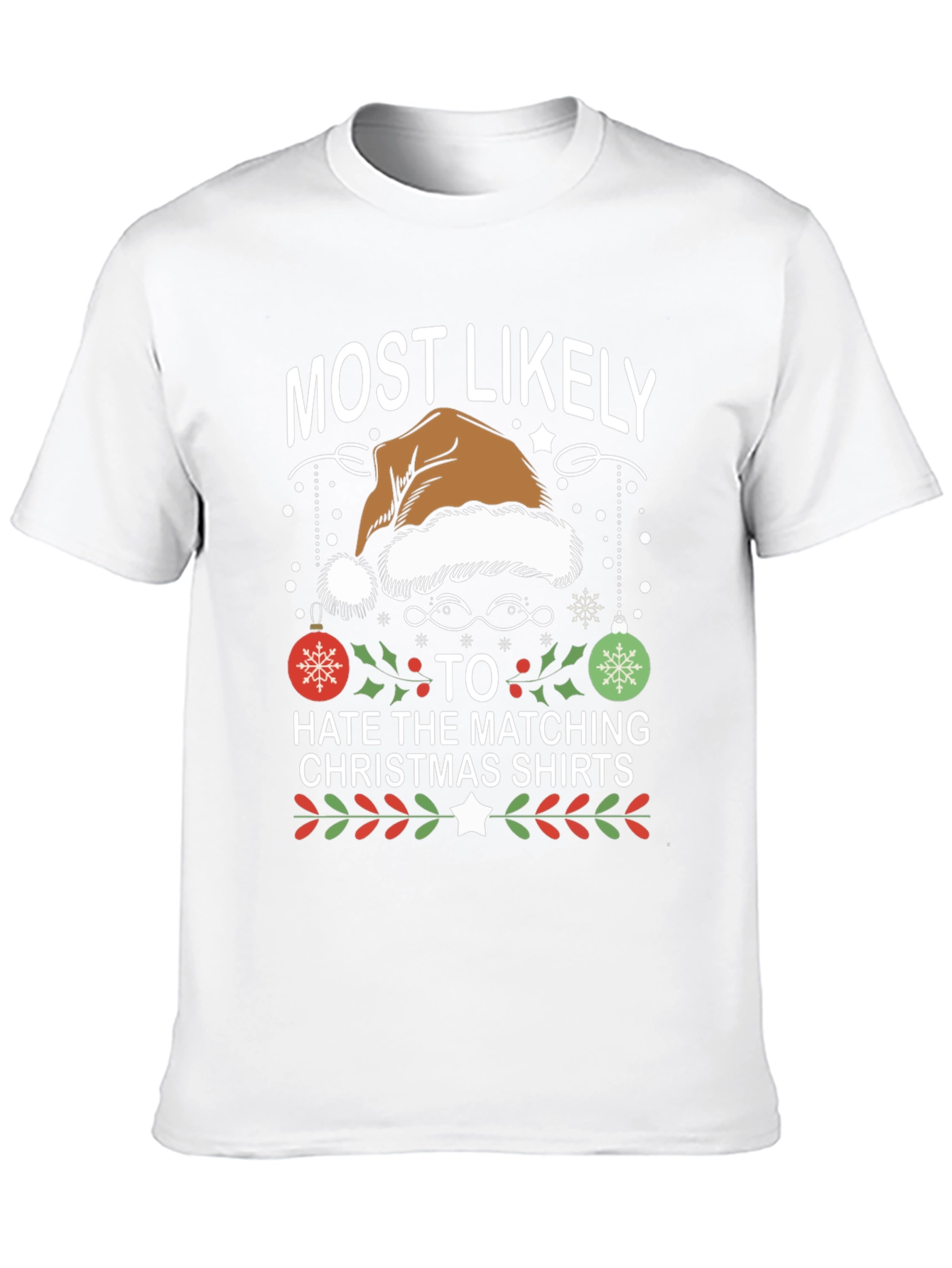 Matching Christmas Shirts Hater T-Shirt