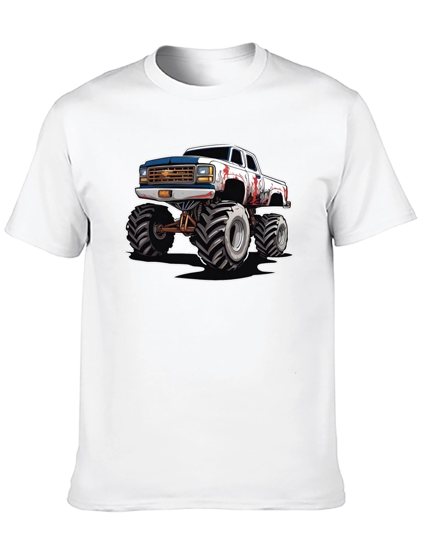 Monster Truck Graphic Tee - Cool Automotive Design