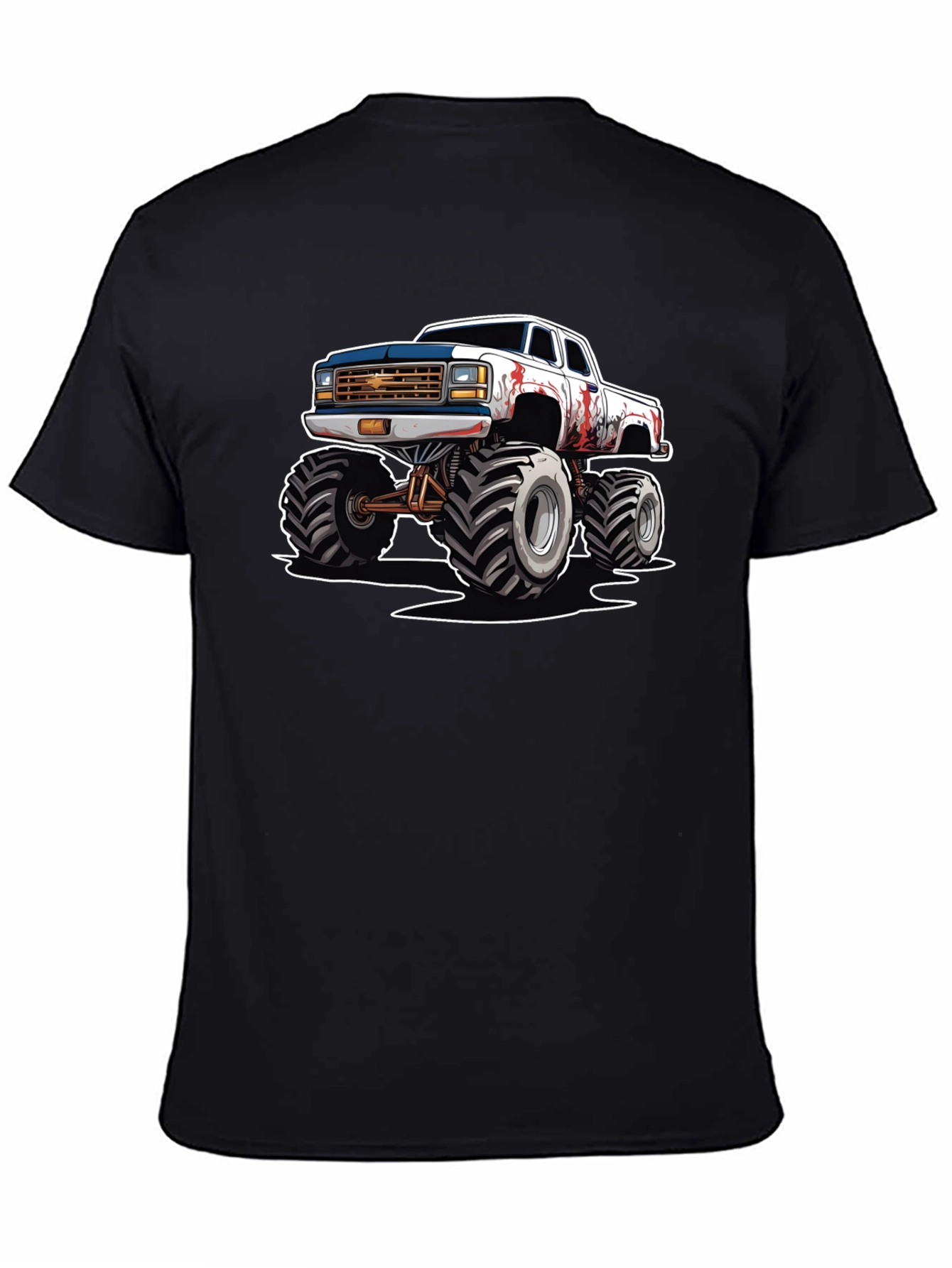 Monster Truck Graphic Tee - Cool Automotive Design