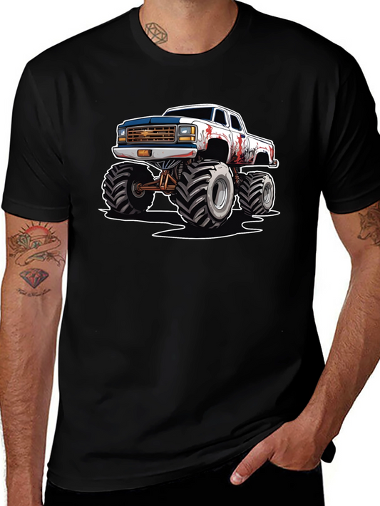 Monster Truck Graphic Tee - Cool Automotive Design