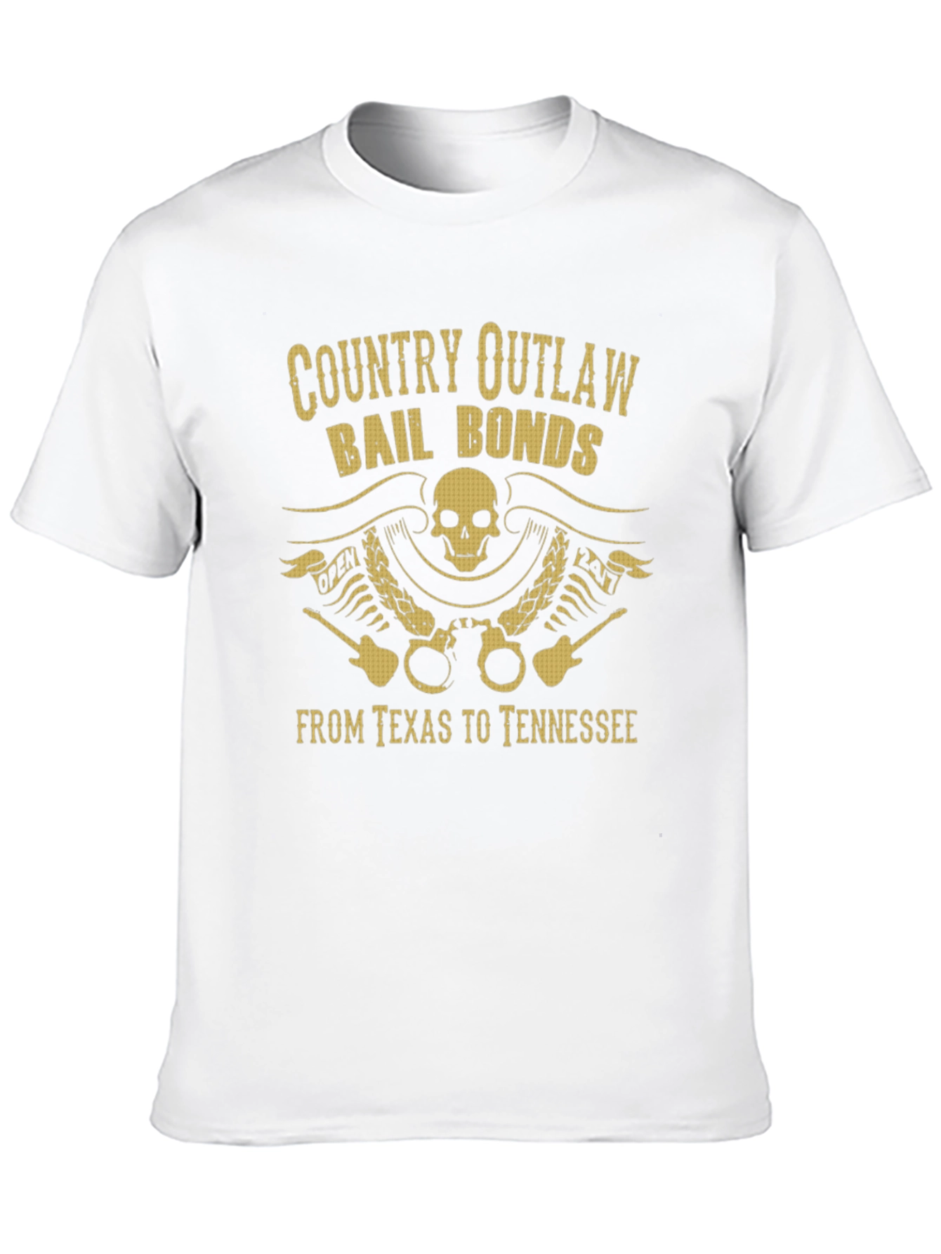 Country Outlaw Bail Bonds T-Shirt