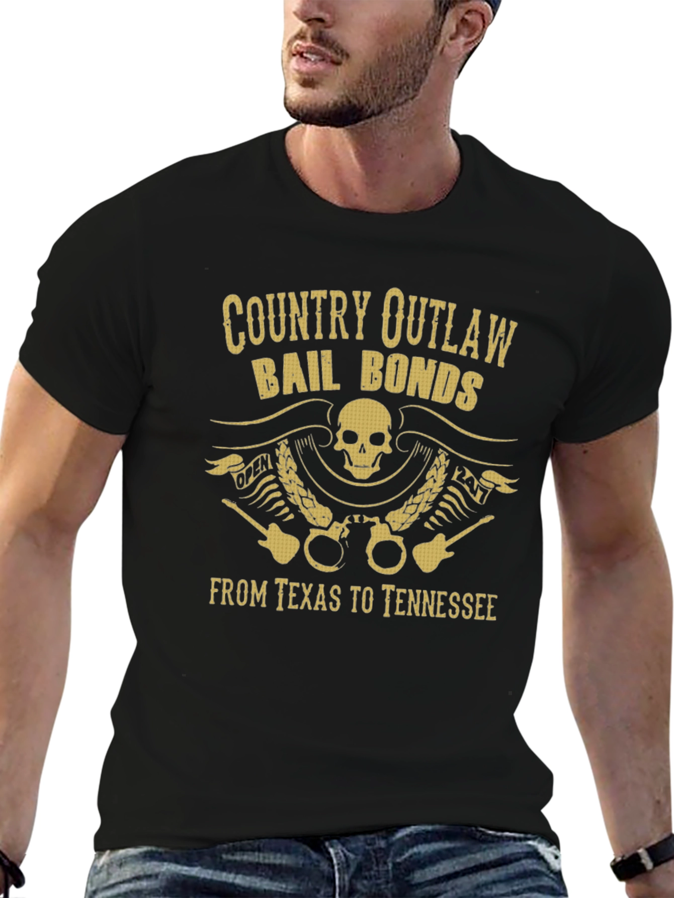 Country Outlaw Bail Bonds T-Shirt