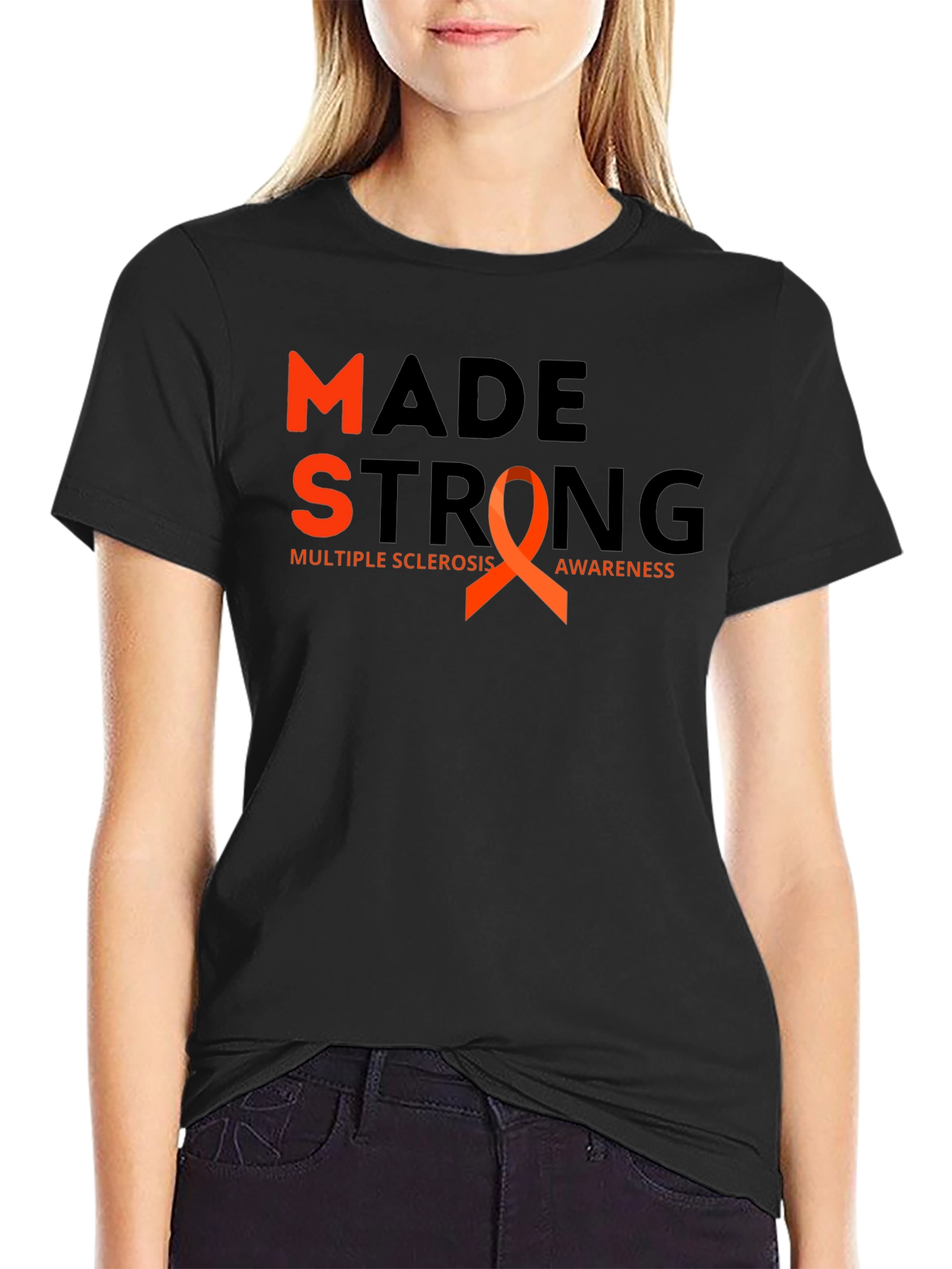 MS Awareness T-Shirt - Made Strong