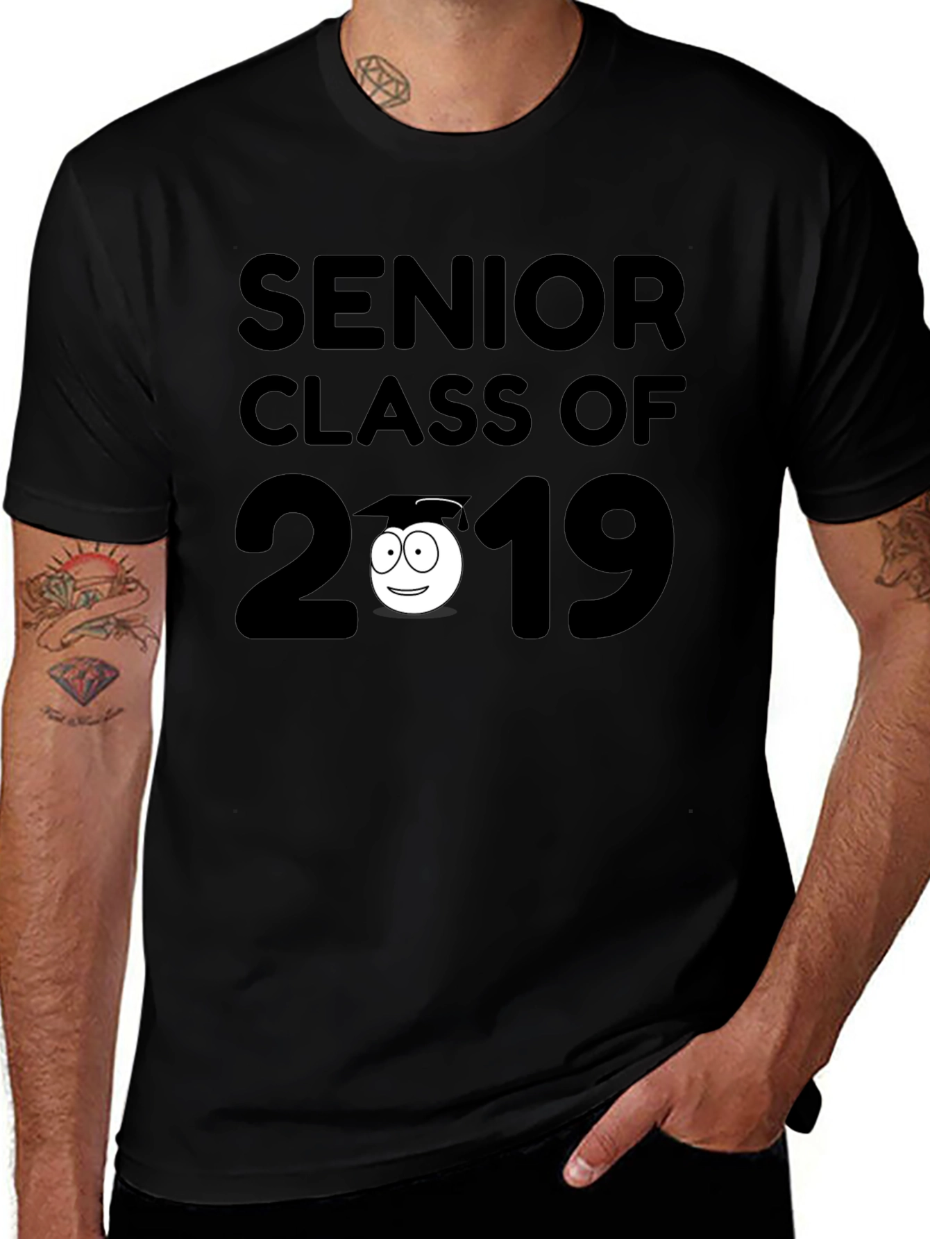 Senior Class of 2019 Black T-Shirt