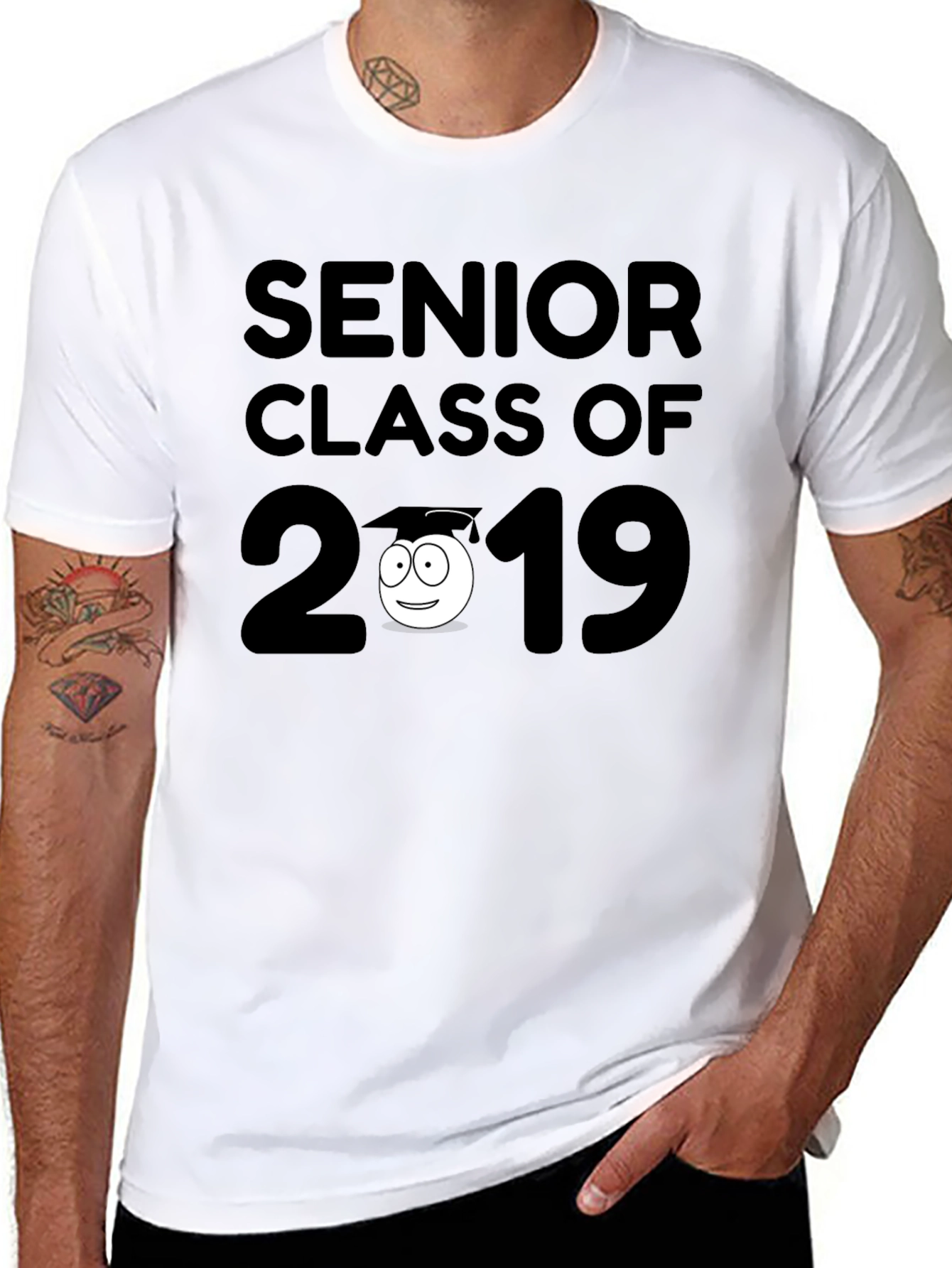 Senior Class of 2019 Black T-Shirt