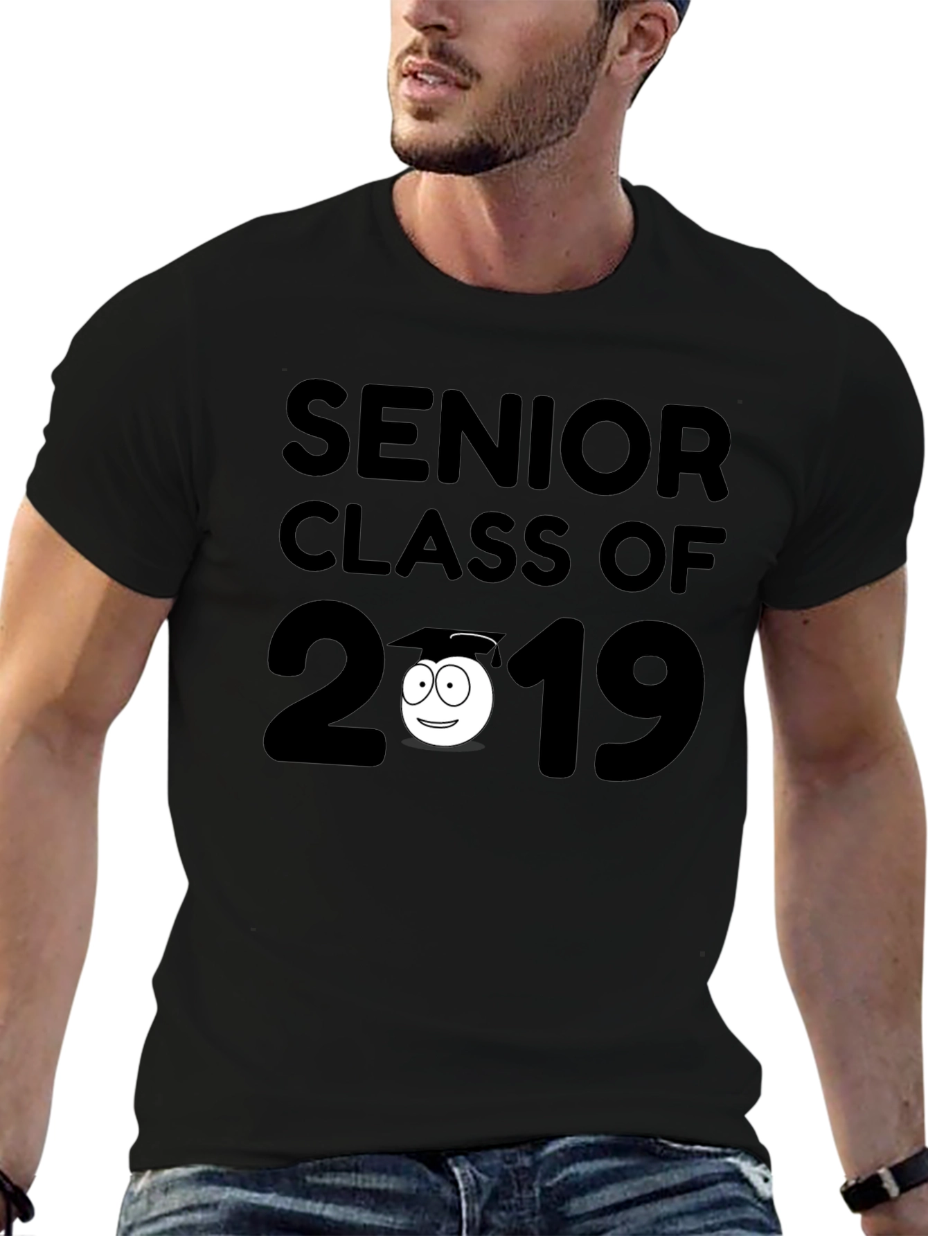 Senior Class of 2019 Black T-Shirt