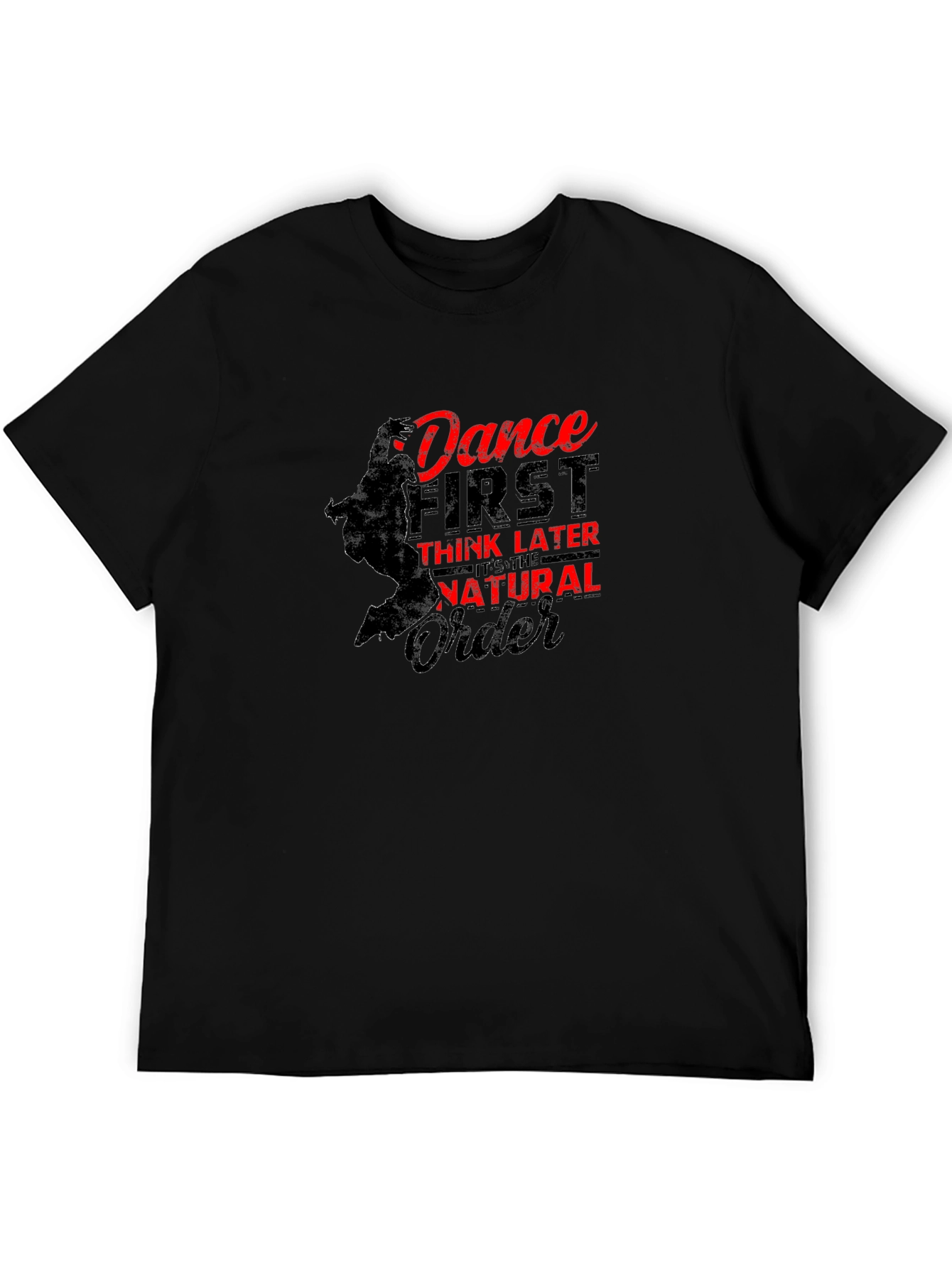 Dance First Black T-Shirt