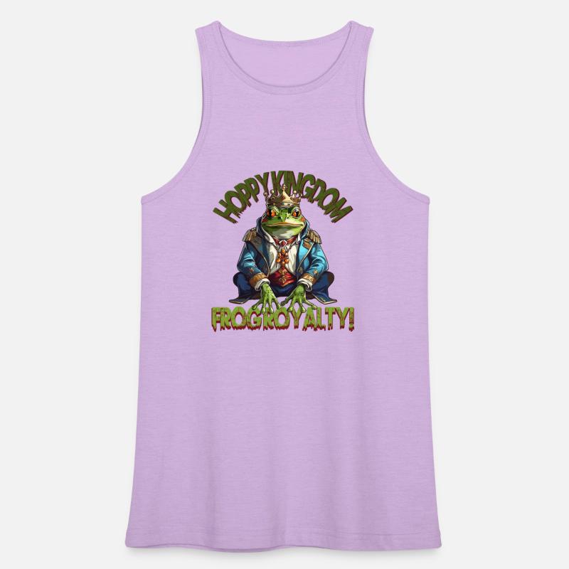 frog king mascot t shirt design