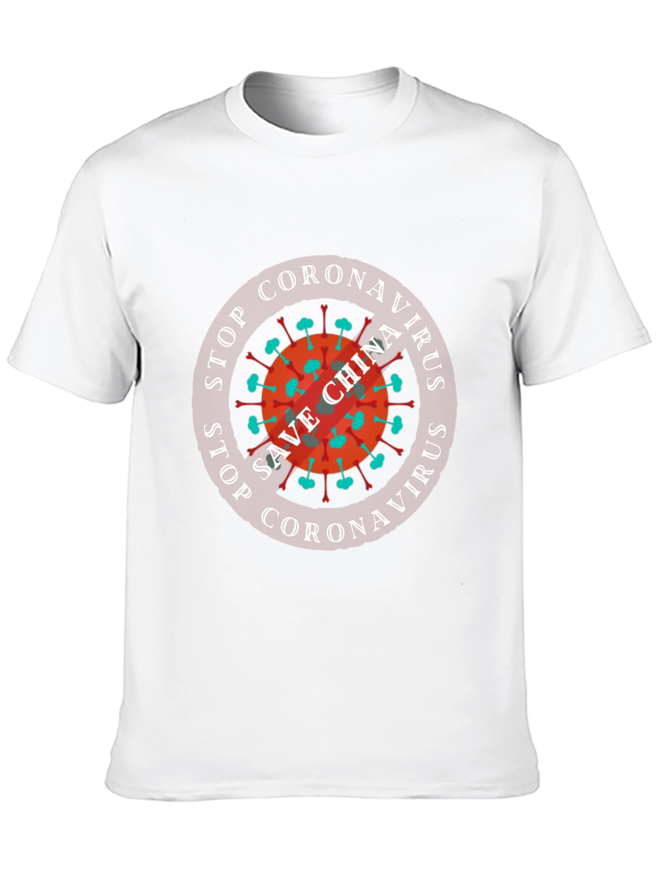Stop Coronavirus Save China Graphic Tee