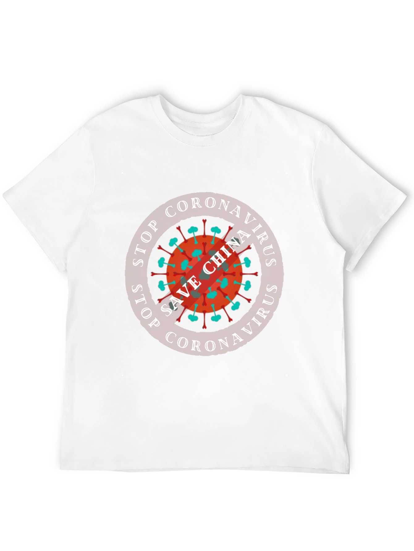 Stop Coronavirus Save China Graphic Tee