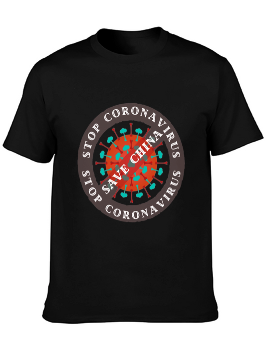 Stop Coronavirus Save China Graphic Tee