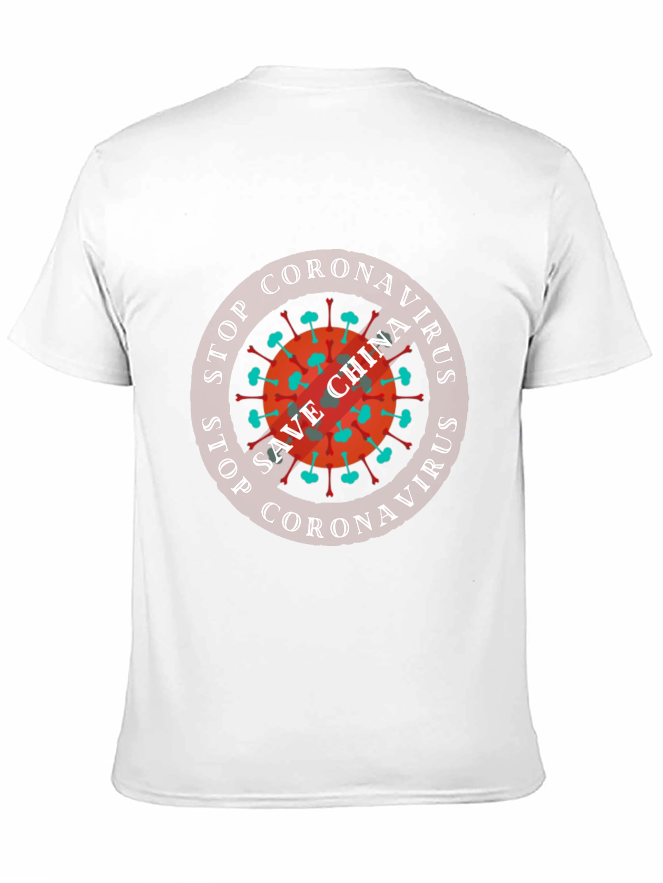 Stop Coronavirus Save China Graphic Tee