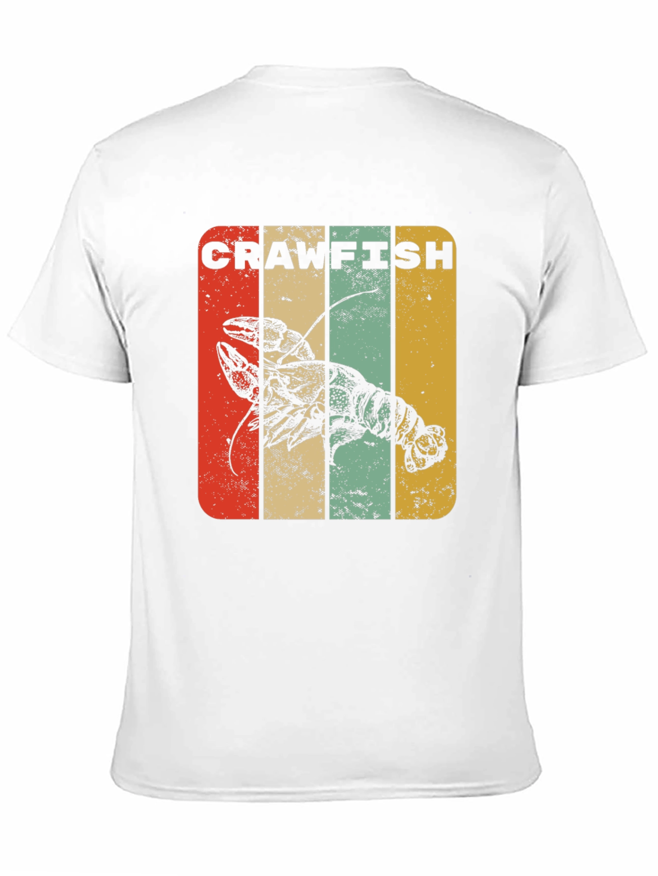 Crawfish Retro Graphic T-Shirt