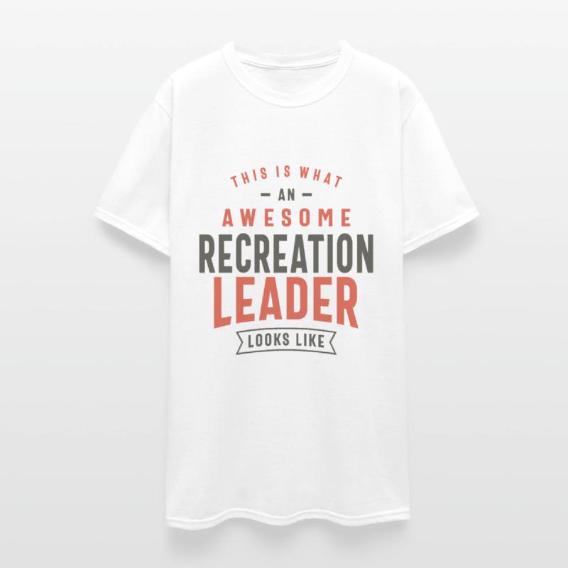 Funny Awesome Recreation Leader Job Occupation
