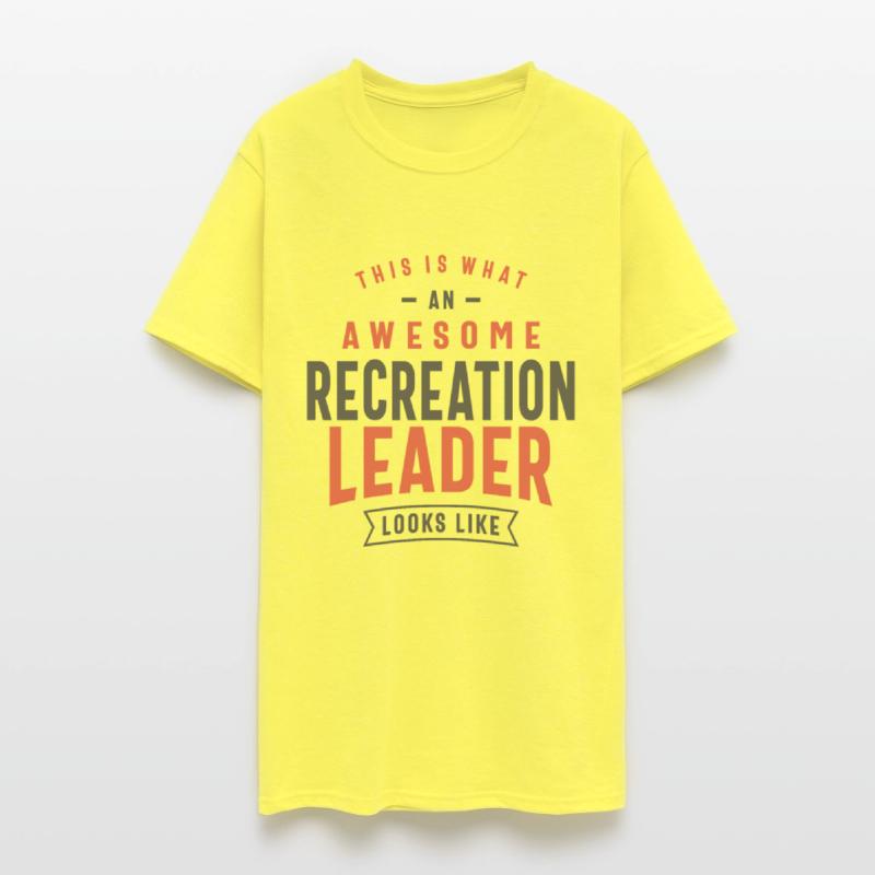Funny Awesome Recreation Leader Job Occupation