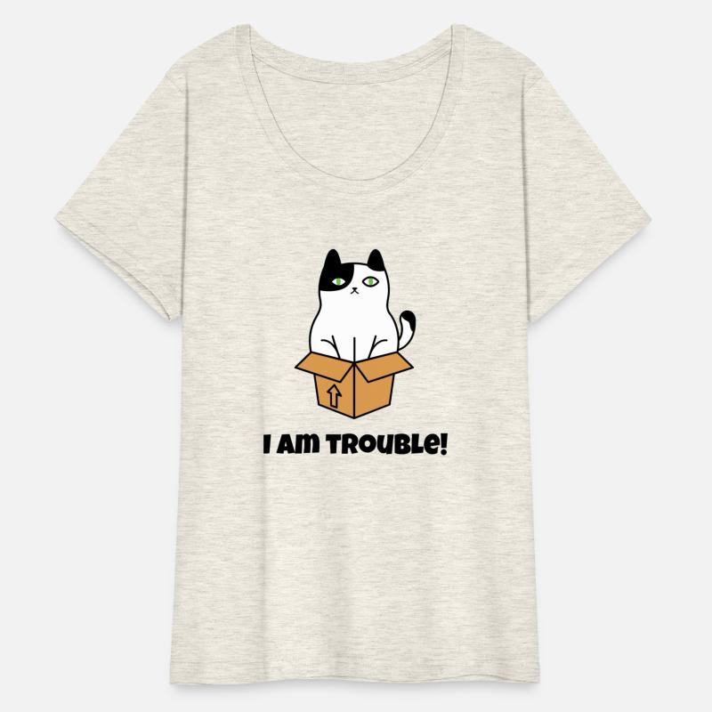 Funny Black and White Cat