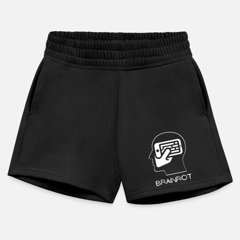 Funny Brainrot Phone Addiction Satire Graphic