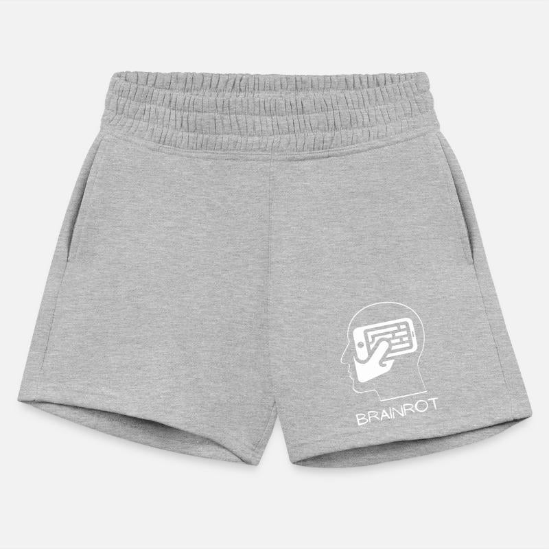 Funny Brainrot Phone Addiction Satire Graphic