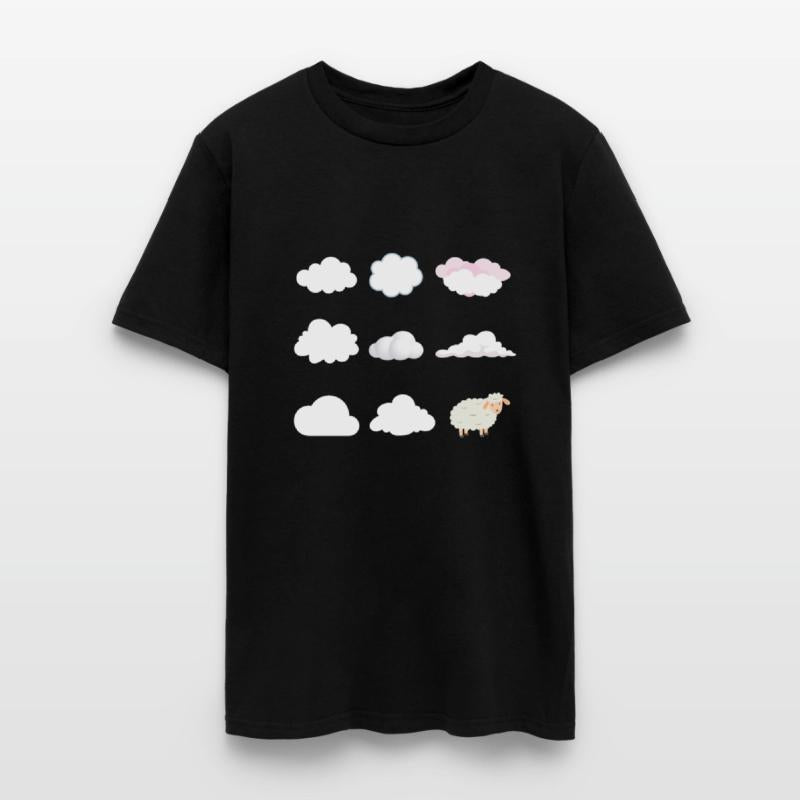 Funny Cloud Sheeps Cute Sky Lamb Pun