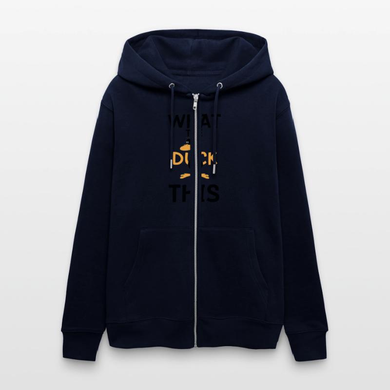 Funny Confused Duck Design – Visual Pun Art