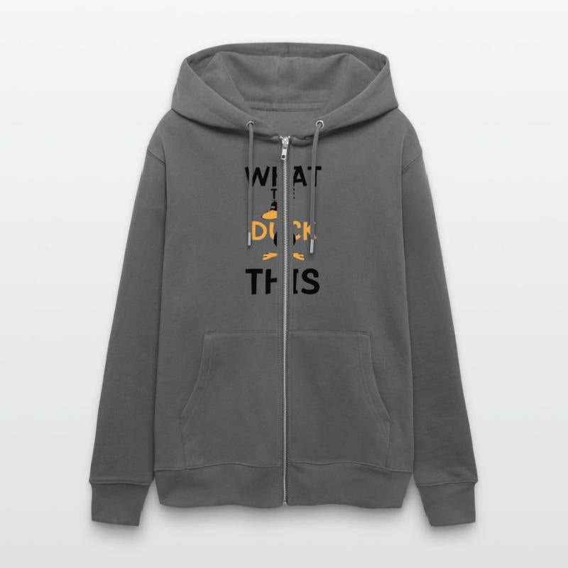 Funny Confused Duck Design – Visual Pun Art