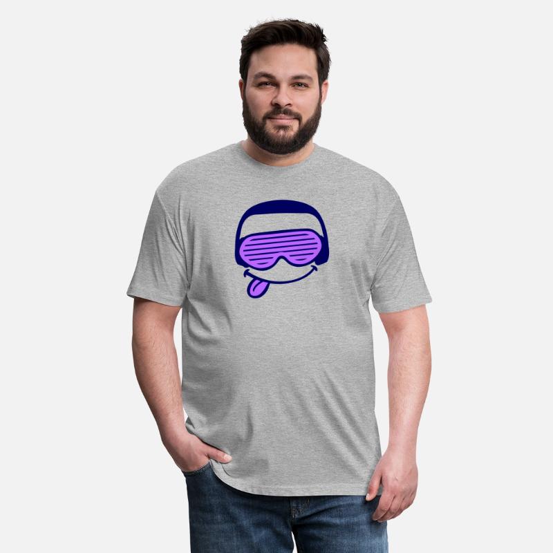 Funny DJ Face Sticks Out Tongue Party Music Club