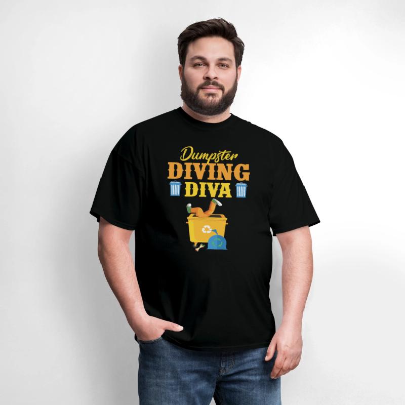 Funny Dumpster Diving Diva Trash Lover
