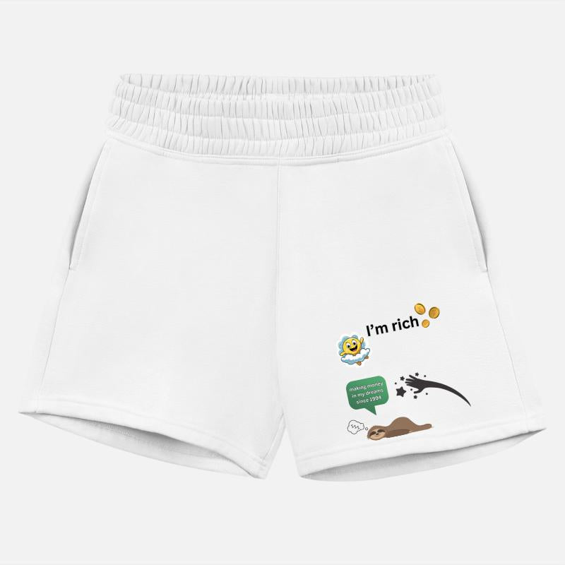 Funny "I'm Rich" Meme with Sloth Dreaming of Money