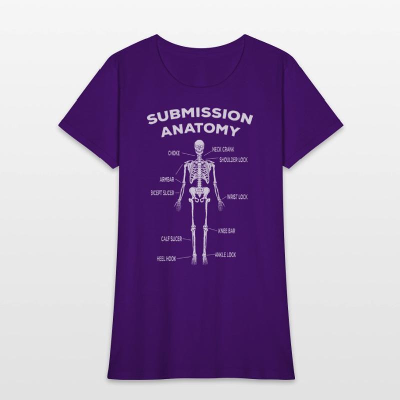 Funny Jiu Jitsu Submissions Anatomy Skeleton MMA