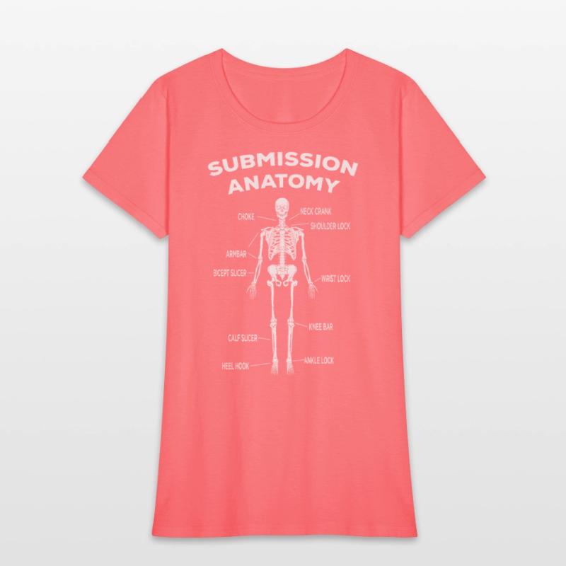 Funny Jiu Jitsu Submissions Anatomy Skeleton MMA