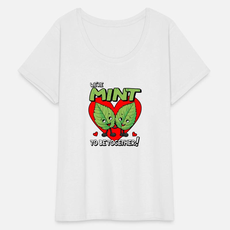 Funny Kawaii Food We're Mint to be Together Love