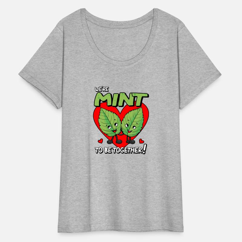 Funny Kawaii Food We're Mint to be Together Love