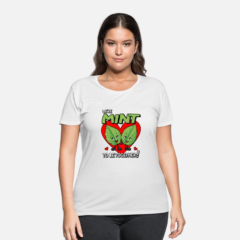 Funny Kawaii Food We're Mint to be Together Love