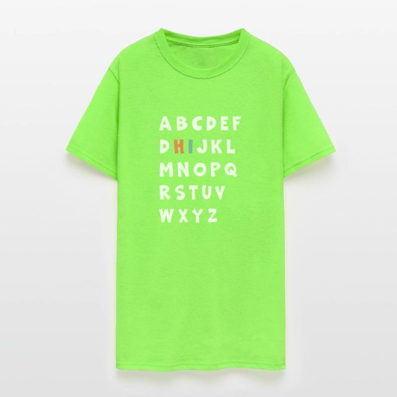 Funny Pre K Kindergarten Hi Alphabet