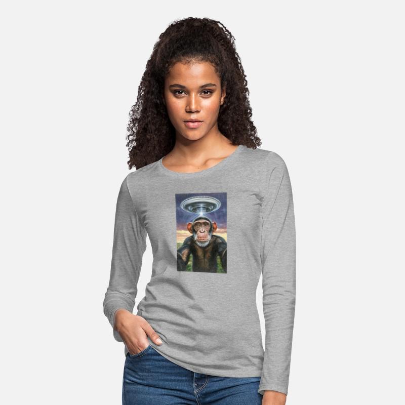 FUNNY SELFIE MONKEY WITH ALIEN