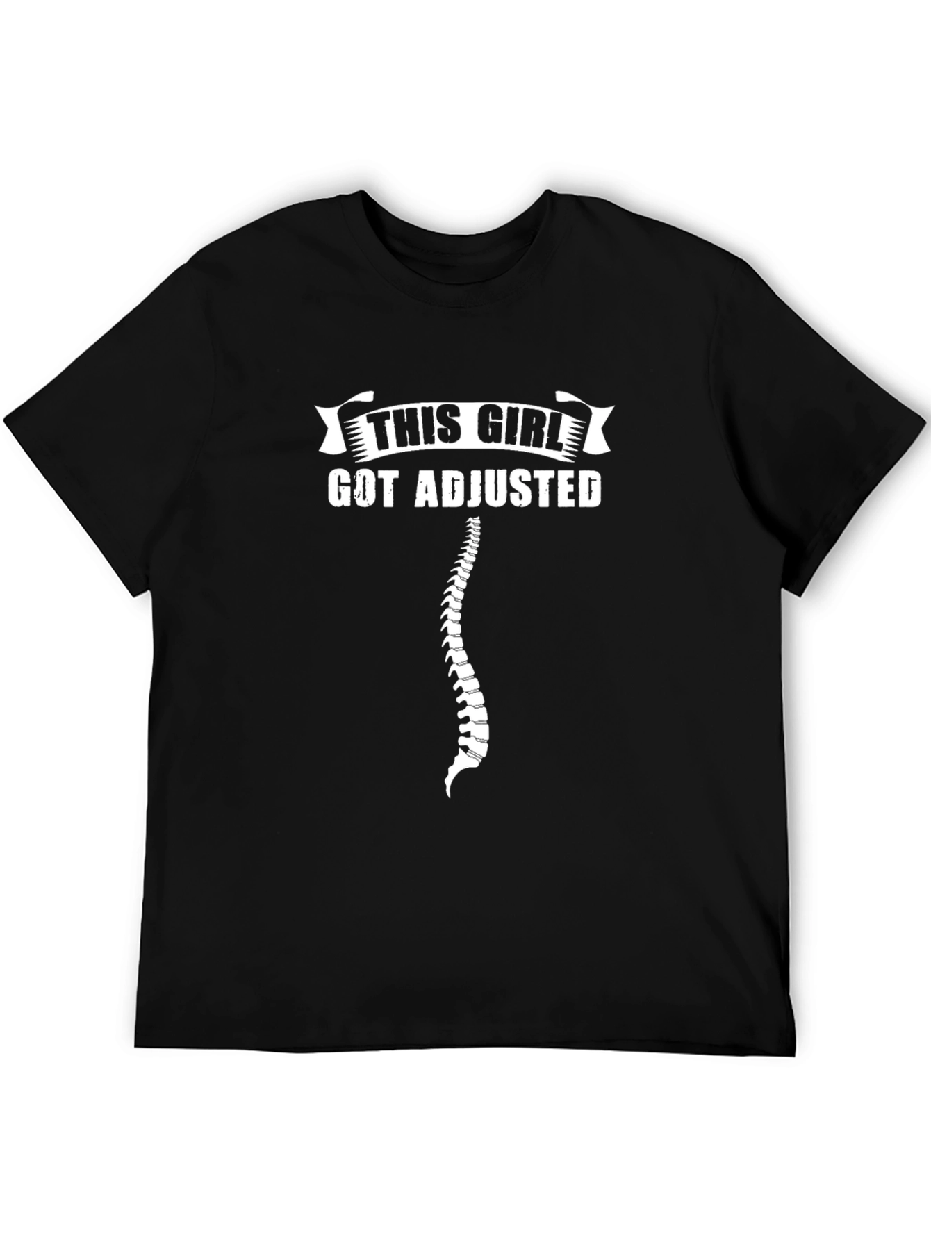 This Girl Got Adjusted Chiropractic T-Shirt