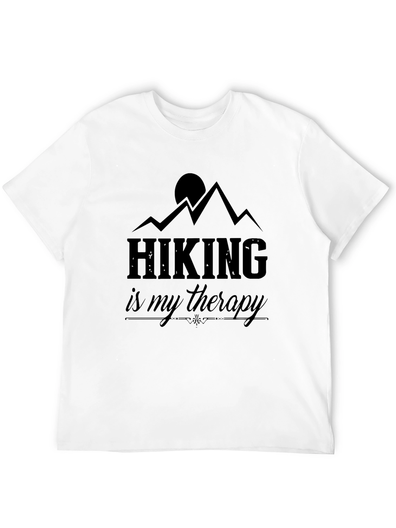 Hiking is My Therapy Graphic Tee