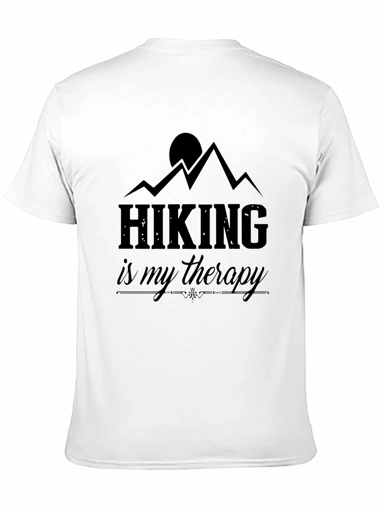 Hiking is My Therapy Graphic Tee