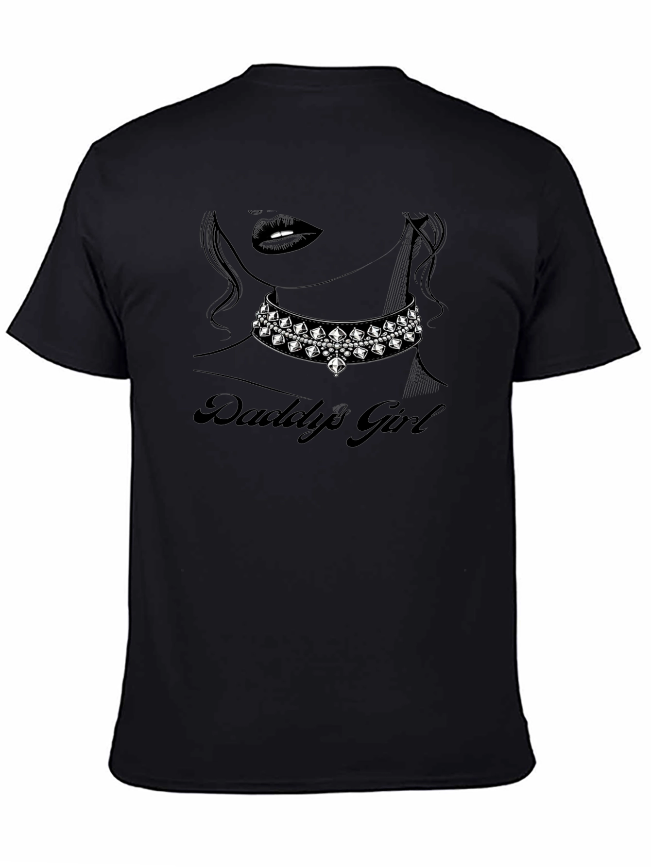 Daddys Girl Graphic Tee - Black