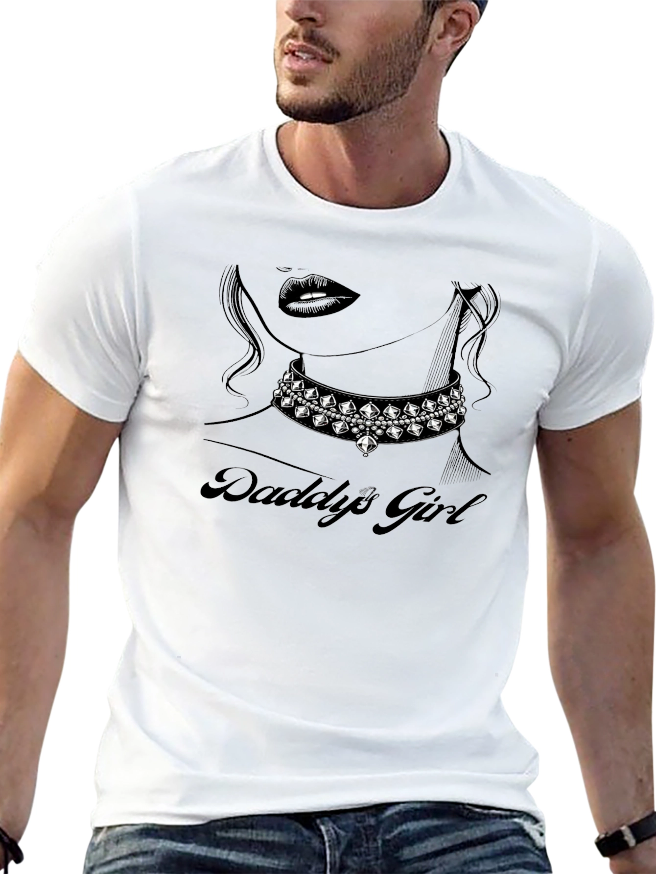 Daddys Girl Graphic Tee - Black