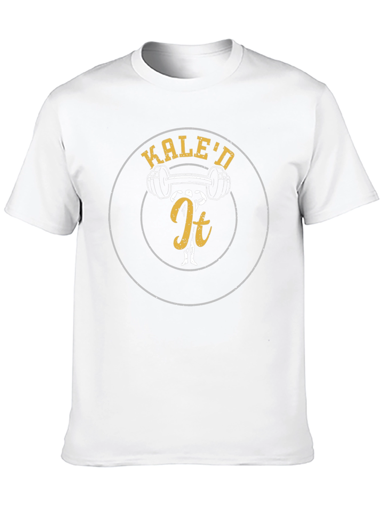 Kaled It Weightlifting Graphic T-Shirt
