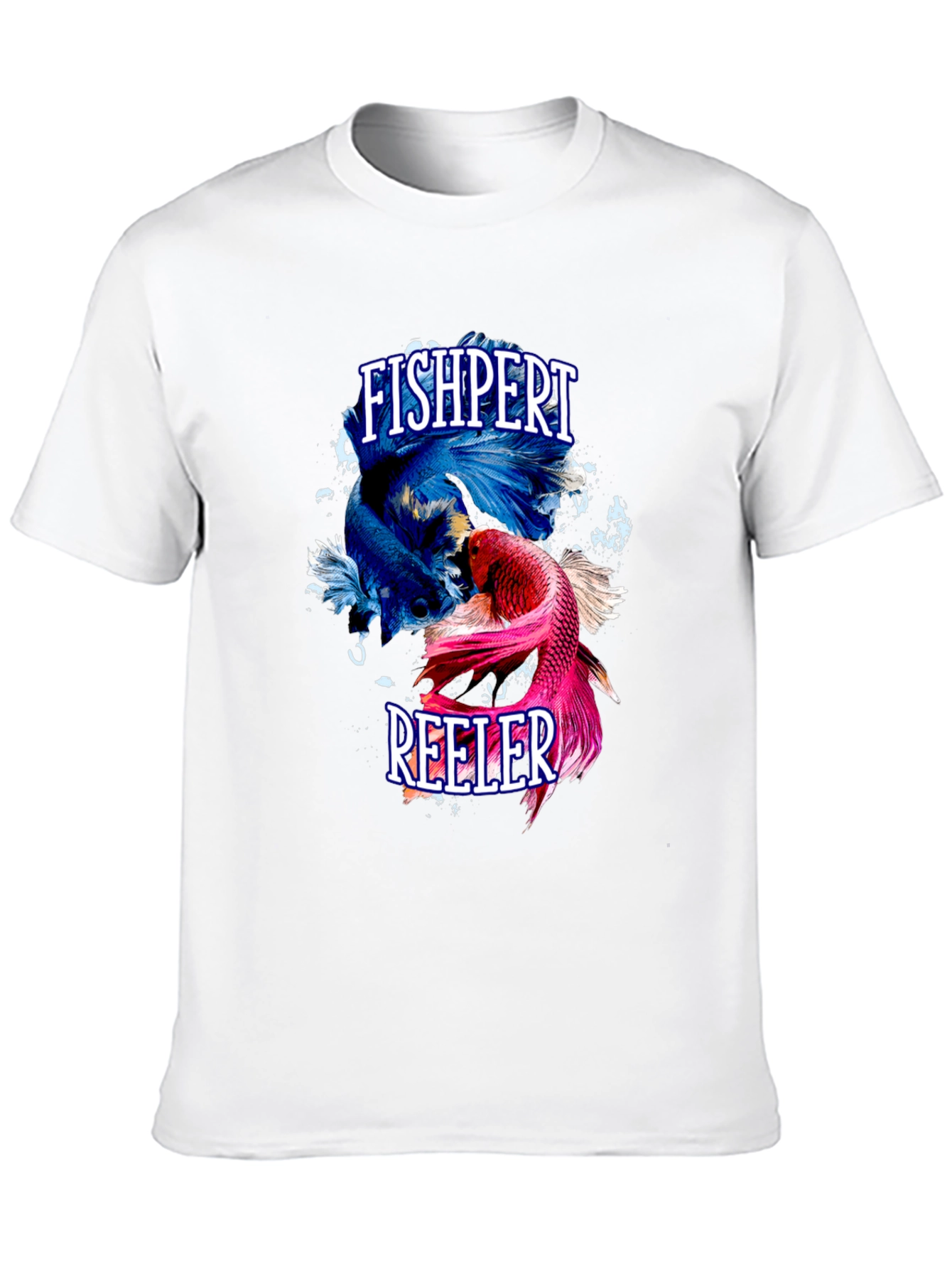 Fishpert Reeler Graphic Tee - Unique Betta Fish Design