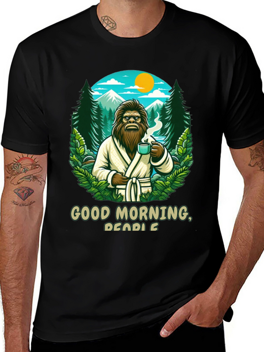 Good Morning Bigfoot Graphic Tee