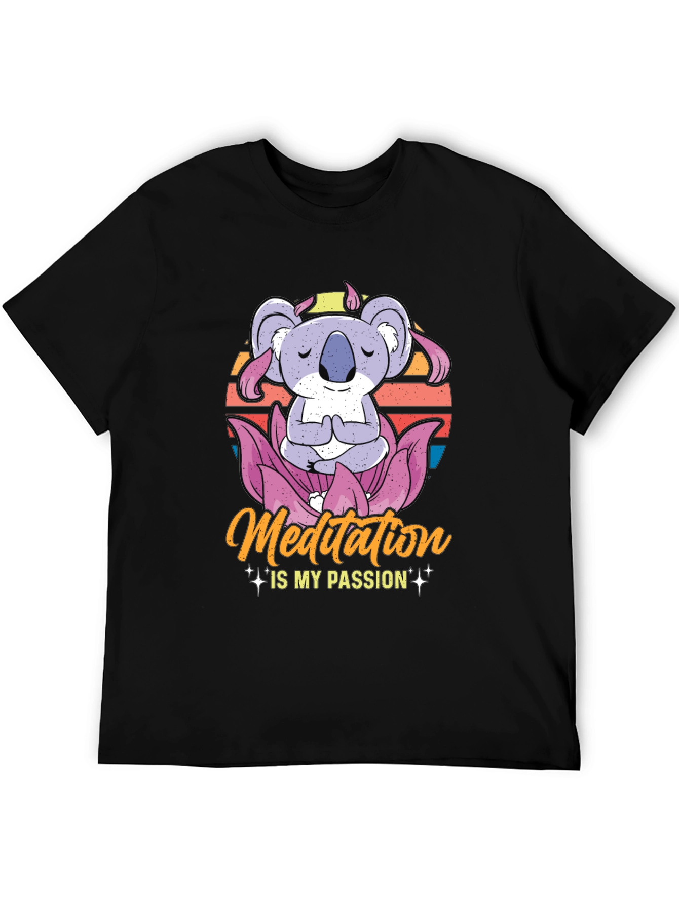 Meditating Koala T-Shirt - Passion for Zen