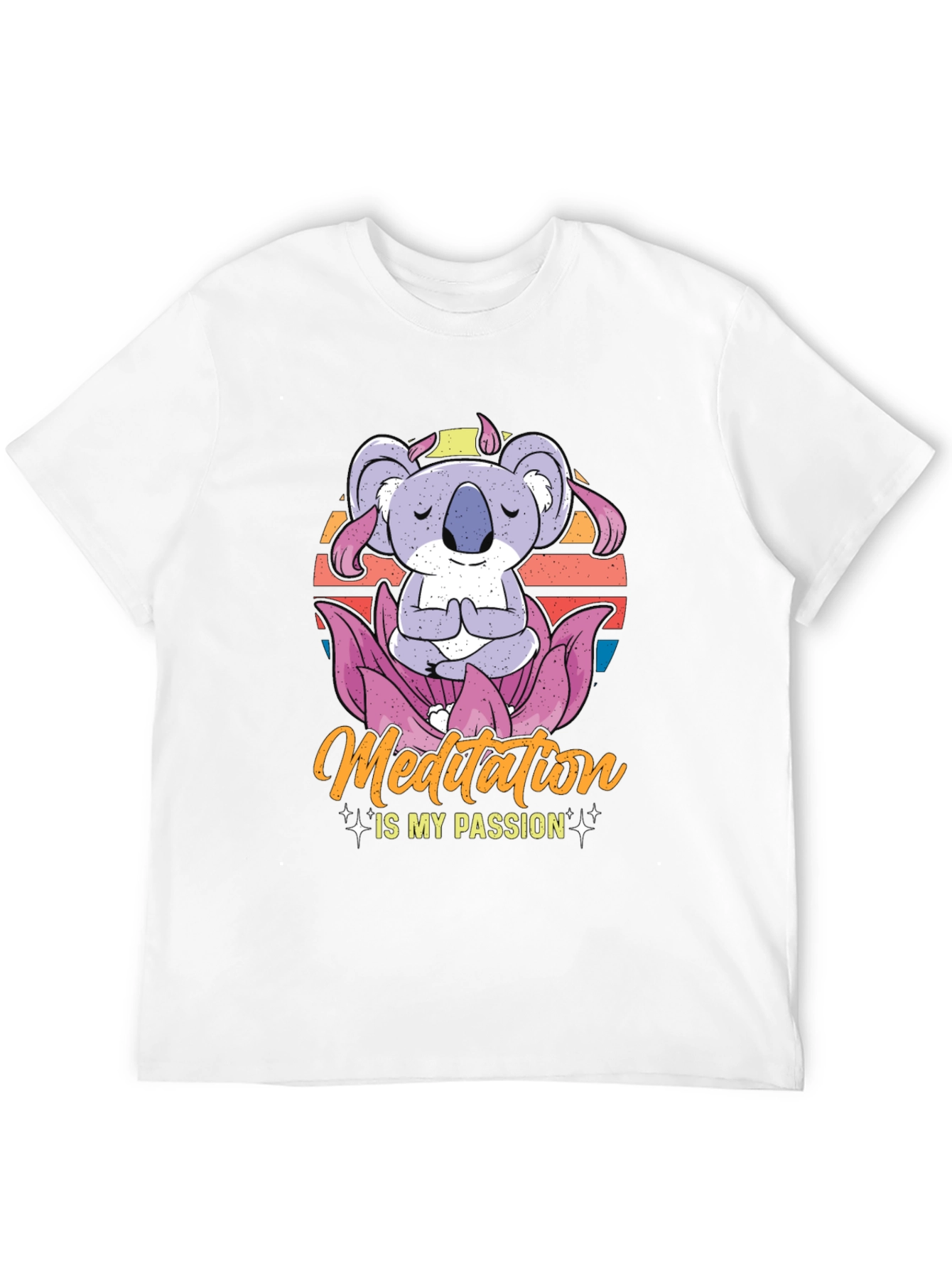 Meditating Koala T-Shirt - Passion for Zen