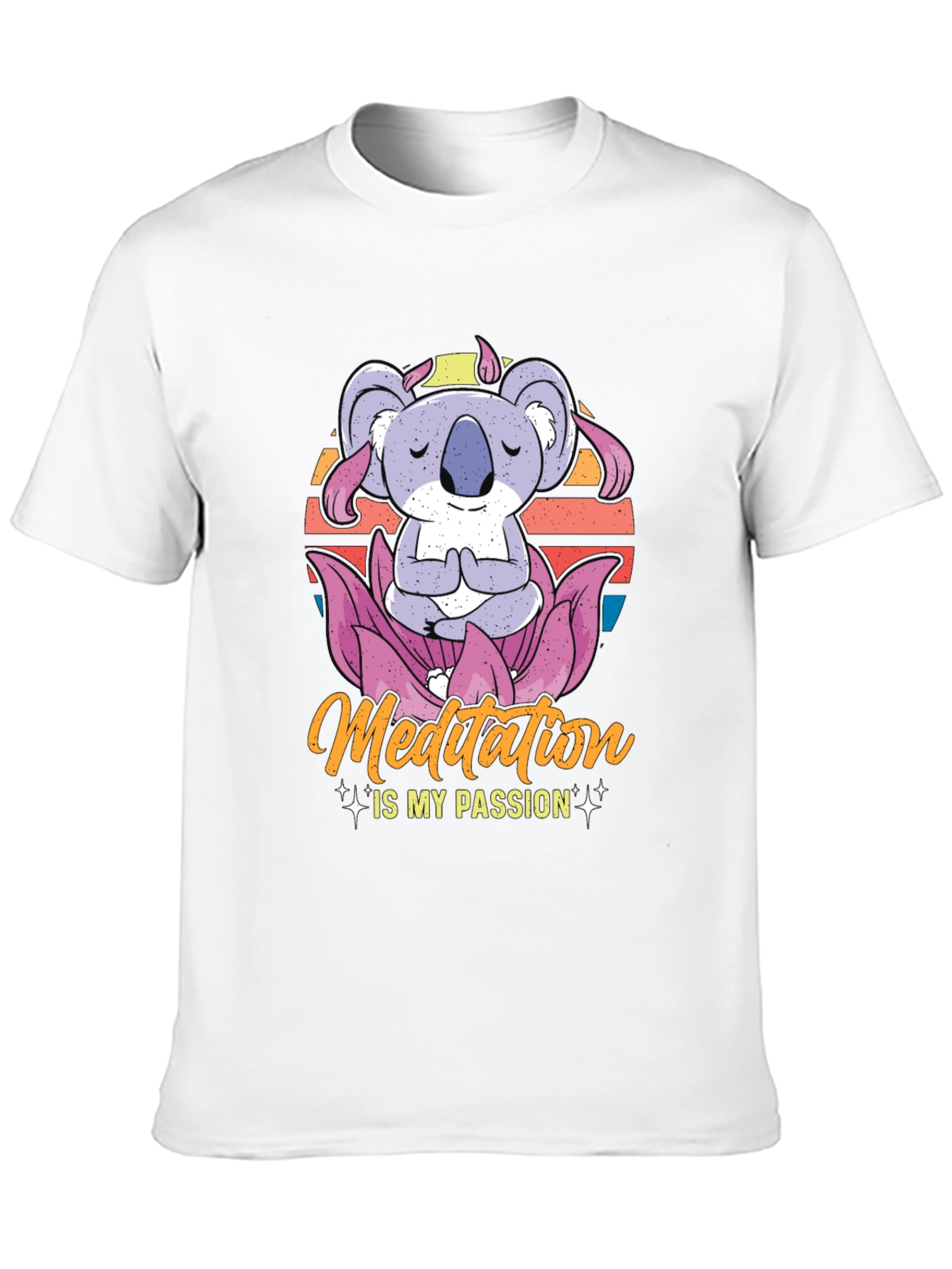 Meditating Koala T-Shirt - Passion for Zen