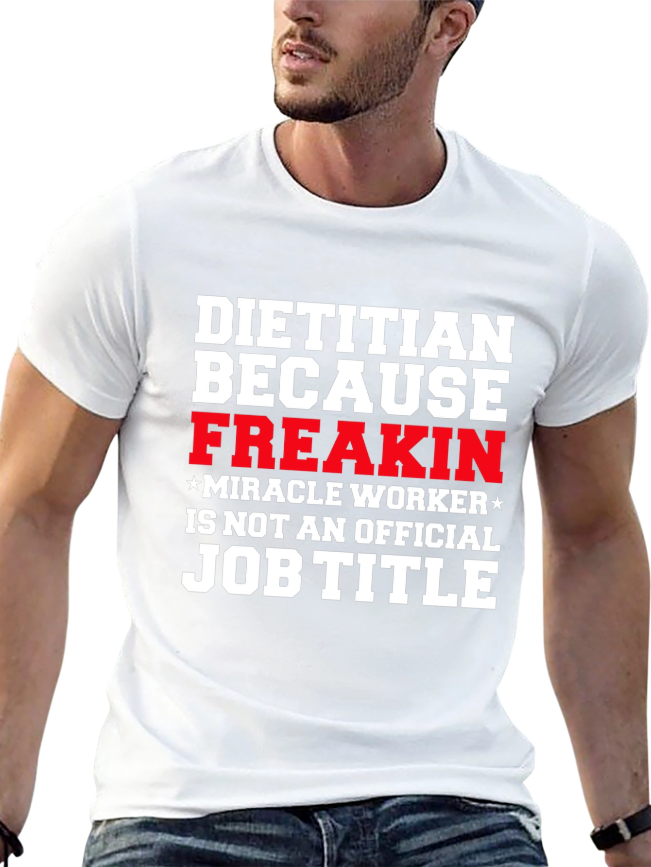 Funny Dietitian Job Title T-Shirt